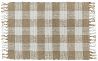 Wicklow Check Natural Placemats - Set of 6 - 762242015111