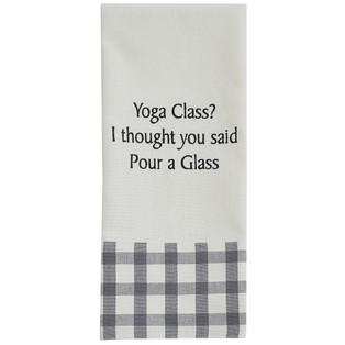 Yoga Class Dishtowels - Set of 2 - 762242017696