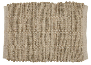 Origins Jute and Cotton Placemats - Sand Set of 6 - 762242006409