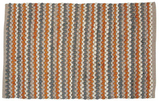 Apricot & Stone Rag Rugs - 762242026049