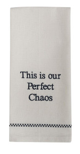 Perfect Chaos Embroidered Decorative Dishtowels - Set of 2 - 762242028296