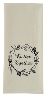 Better Together Printed Flour Sack Dishtowels - Set of 2 - 762242009233
