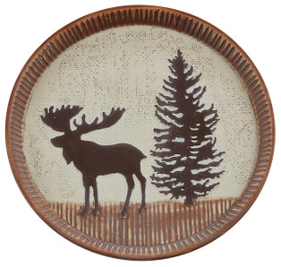 Wilderness Trail Moose Salad Plates - Set of 4 - 762242027343