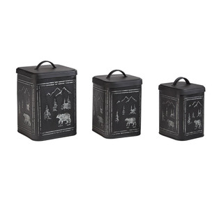 Black Bear Canisters - Set of 3 - 762242014039
