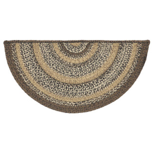 Connell Jute Half Circle Rug - Country Village Shoppe