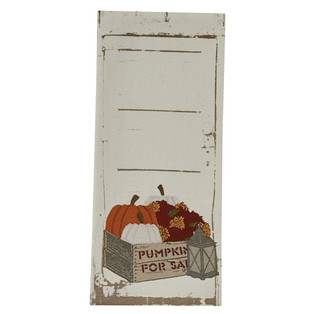 Crate And Pumpkins Embroidered Dishtowels - Set of 2 - 762242003057