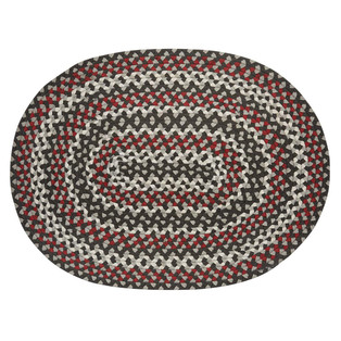 Limestone Braided Oval Rug - 32x42 - 762242033900