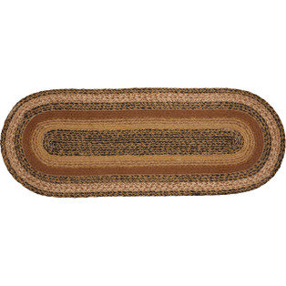 Kettle Grove Jute Runner - 13x36 - 841985083448