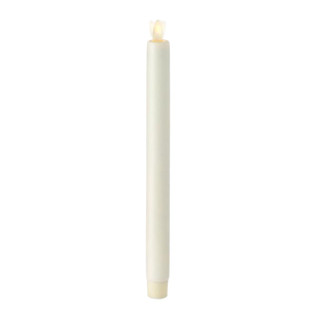 Ivory Moving Flame Timer Candle - 10.5" Taper - 400000654591