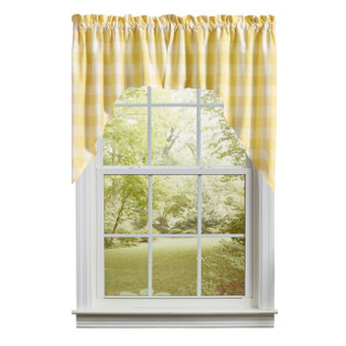 Wicklow Check Yellow Swags - 72x36 - 762242036628