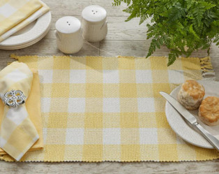 Wicklow Check Yellow Kitchen & Dining Collection -