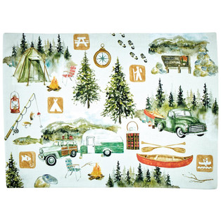 Camping Placemats - Set of 6 - 762242041257