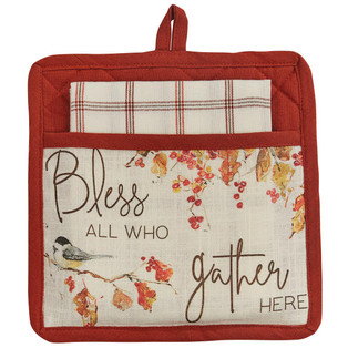 Fall Blessings Pocket Potholder Set - 762242045866