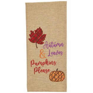 Autumn Leaves Dishtowels - Set of 2 - 762242042247