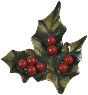 Holly And Berry Napkin Rings - Set of 6 - 762242019263