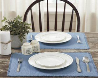 Burlap Blue Kitchen & Dining Collection -