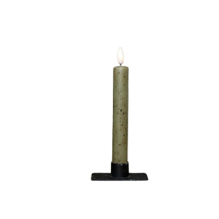 Green Timer Candle - 7" Taper 3D - 400000685649