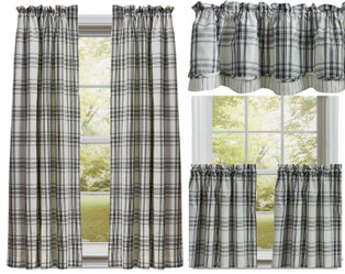 Onyx & Ivory Curtain Collection -