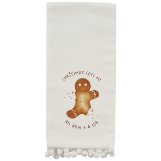 Christmas Cost Me Decorative Dishtowels - Set of 2 - 762242058422