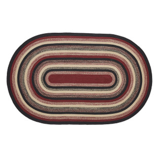 Connell Jute Rugs - Oval With Pad -