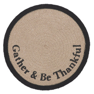 Harvest Blessings Stencil Gather & Be Thankful Placemats - 14" - 840233937496