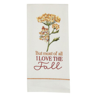 I Love The Fall Decorative Dishtowels - Set of 2 - 762242066885