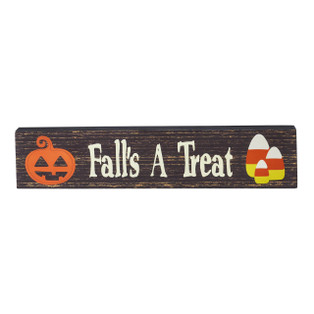 Fall's A Treat Sign - 14x3 - 840233934174