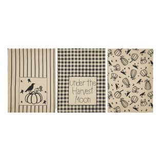 Raven Harvest Tea Towels - 19x28 Set of 3 - 840233920443