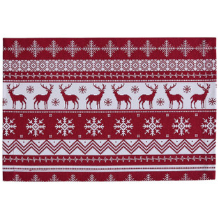 Holiday Fairisle Placemats - Set of 6 - 762242068667