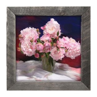 Daisies - Natural Frame 14x14 - Country Village Shoppe