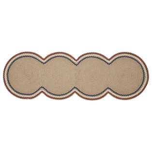 Red White Blue Ric Rac Table Runner - 12x36 - 840233939810