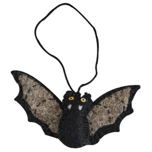 Bat Felt Ornaments - Set of 2 - 762242076198