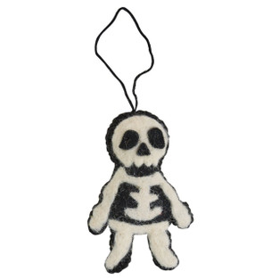Skeleton Felt Ornaments - Set of 2 - 762242076204