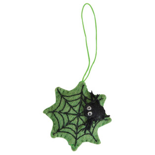 Spider Felt Ornaments - Set of 2 - 762242076181