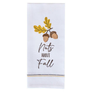 Nuts About Fall Decorative Dishtowels - Set of 2 - 762242076907