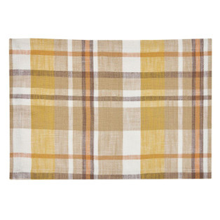 Keaton Plaid Placemats - Set of 6 - 762242076860