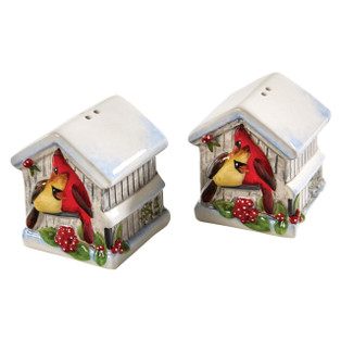 Holiday Cardinal Love Salt & Pepper Set - 762242077867