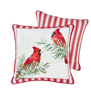 Cardinal Pillow With Fill - 18" - FINAL SALE - NO RETURNS - 400000676869