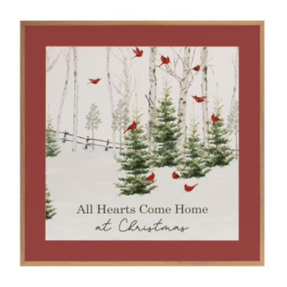 All Hearts Come Home Print - Framed 23.5" - FINAL SALE - NO RETURNS - 746427905251