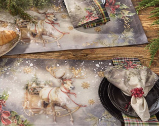 Snow Globe Reindeer Kitchen & Dining Collection -