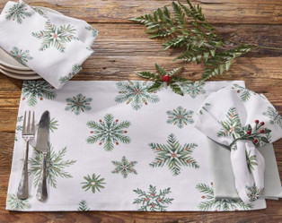 Holiday Snowfall Kitchen & Dining Collection -