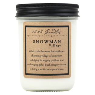 Primitive 1803 Candle - Snowman Village - 400000740232