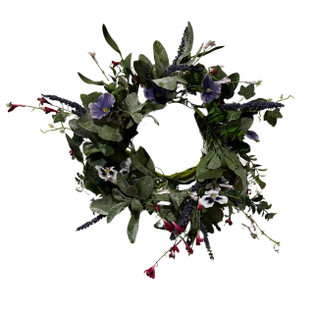 Mixed Pansy Candle Ring - 20" - 400000662626