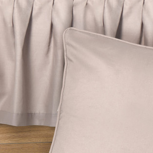Smoky Taupe Bedskirt -