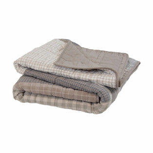 Smoky Square Throw - 754069838301