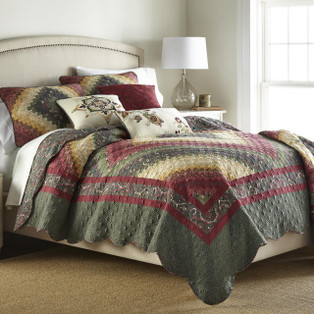 Spice Postage Stamp Bedding Collection -