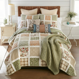Peach Rose Bedding Collection -