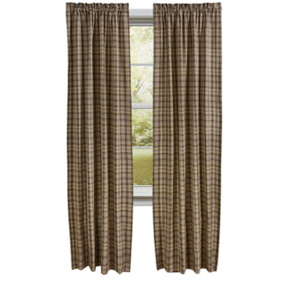 Plains Lined Panels - Plaid 72x84 - 762242083714