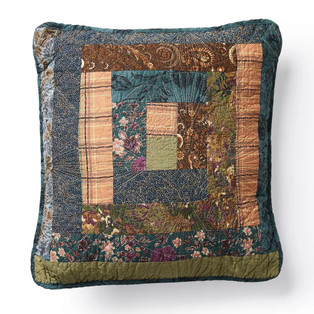 Cabin Raising Pine Cone Patch Decorative Pillow - 754069660018