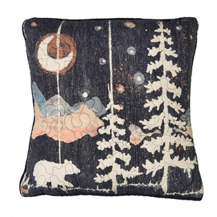 Moonlit Bear Decorative Pillow - 754069611010